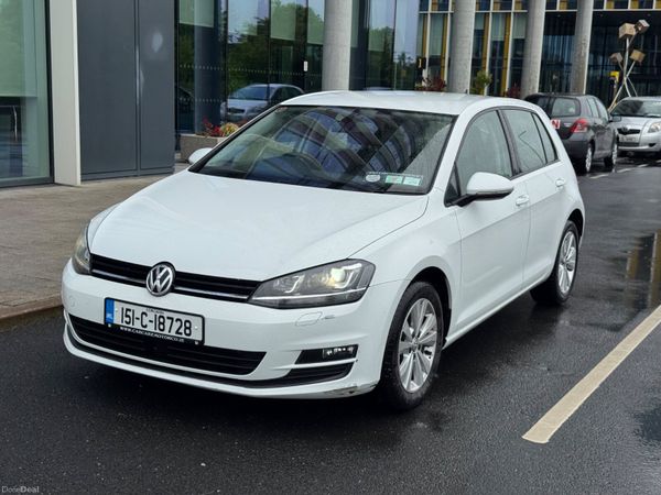 Volkswagen Golf Hatchback, Petrol, 2015, White