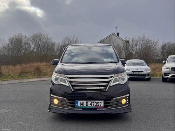 Nissan Serena MPV, Petrol Hybrid, 2014, Black