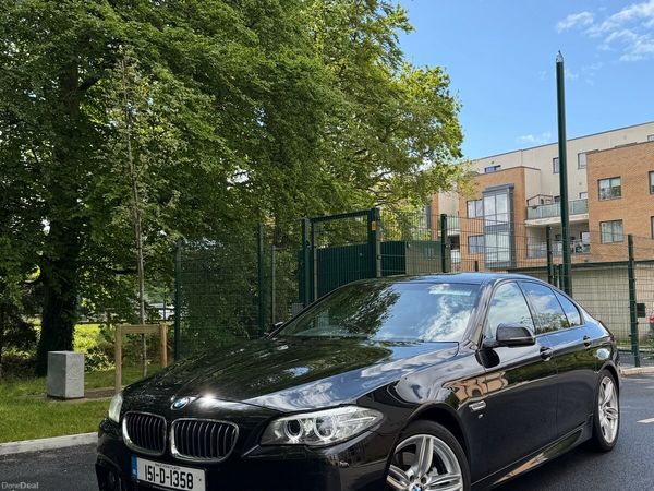 BMW 5-Series Saloon, Diesel, 2015, Black