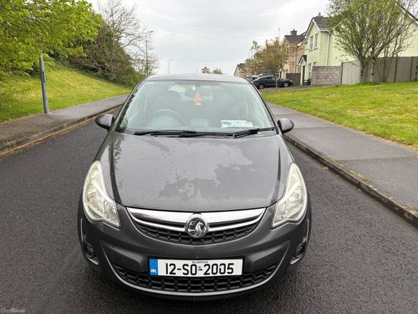 Vauxhall Corsa Hatchback, Petrol, 2012, Grey
