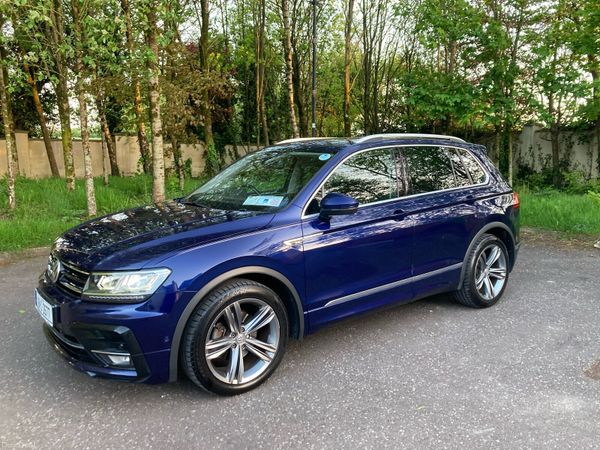 Volkswagen Tiguan SUV, Diesel, 2018, Blue