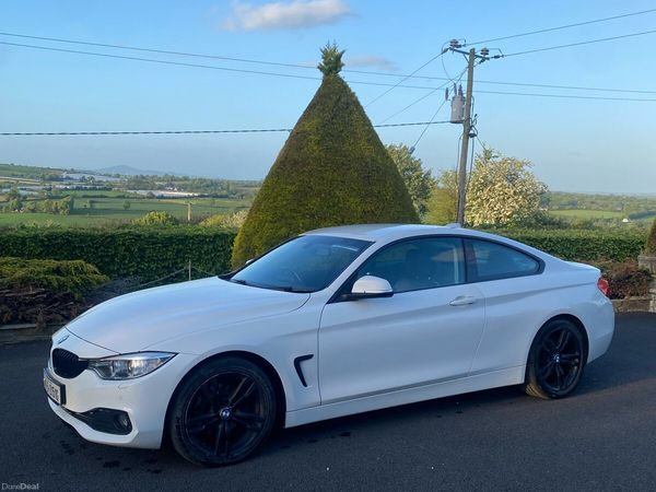 BMW 4-Series Coupe, Diesel, 2014, White