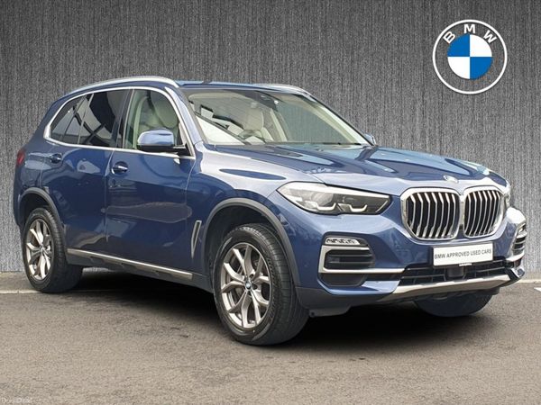 BMW X5 SUV, Diesel Hybrid, 2021, Blue