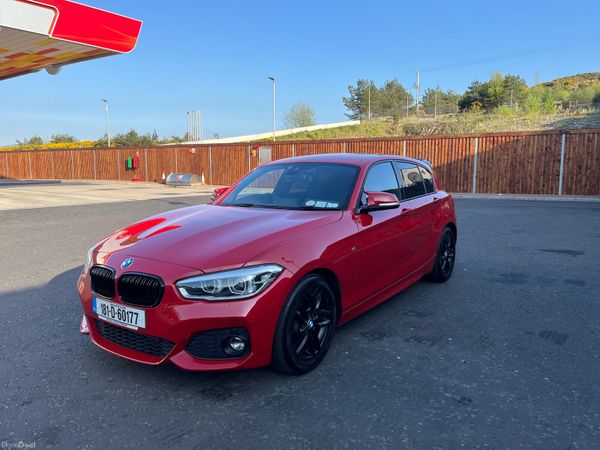 BMW 1-Series Hatchback, Diesel, 2018, Red