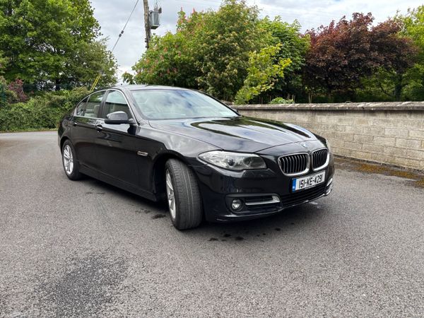BMW 5-Series Saloon, Diesel, 2015, Black