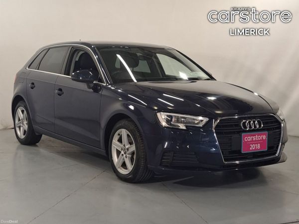 Audi A3 Hatchback, Petrol, 2018, Blue