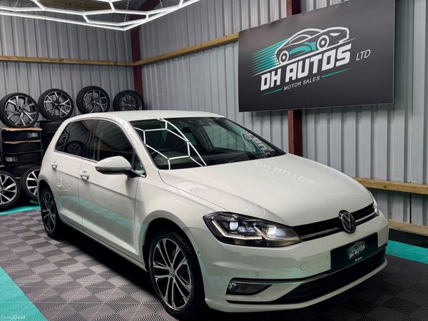 Volkswagen Golf Hatchback, Diesel, 2019, White