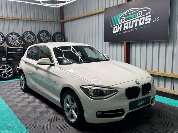 BMW 1-Series Hatchback, Petrol, 2015, White