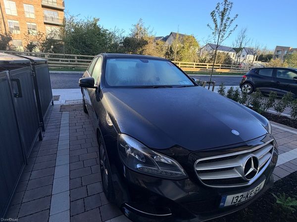 Mercedes-Benz E-Class Saloon, Diesel Hybrid, 2013, Black