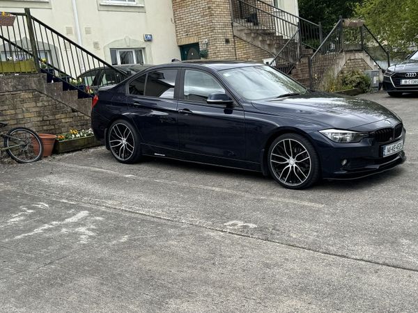 BMW 3-Series Saloon, Diesel, 2014, Blue