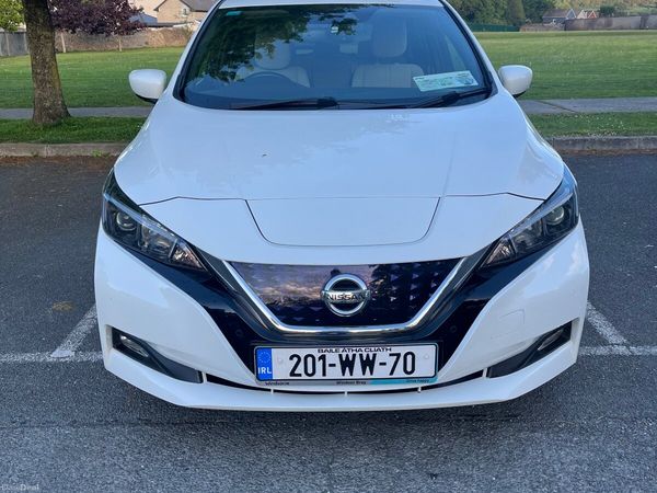 Nissan Leaf Hatchback, Electric, 2020, White