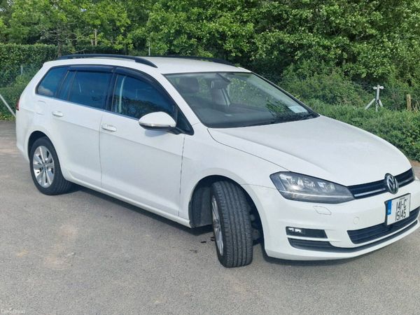 Volkswagen Golf Estate, Petrol, 2014, White