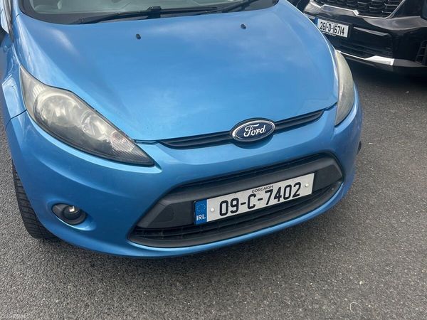Ford Fiesta Hatchback, Petrol, 2009, Blue