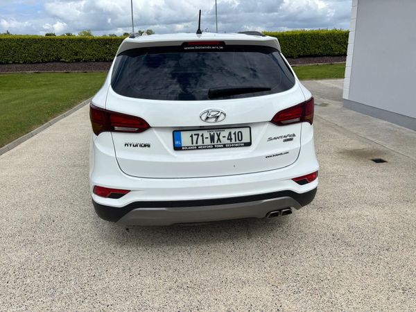 Hyundai Santa Fe SUV, Diesel, 2017, White