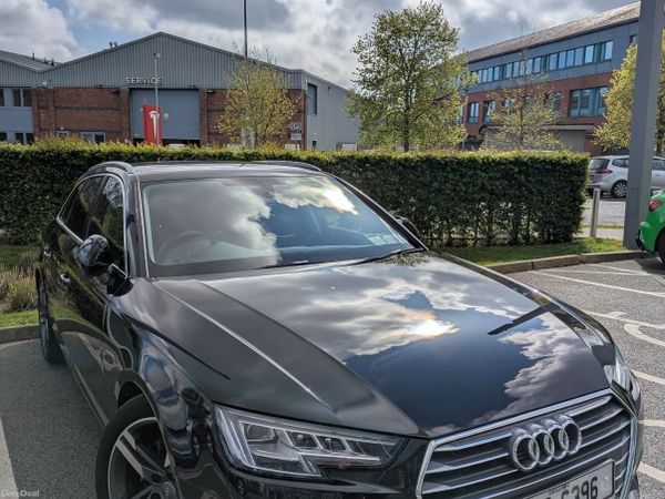 Audi A4 Estate, Petrol, 2018, Black