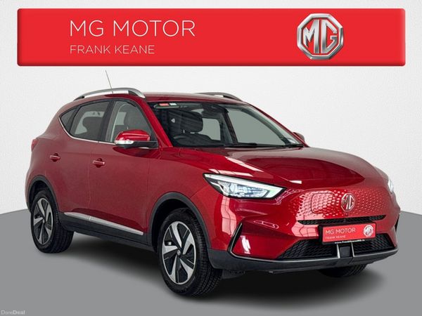 MG ZS Hatchback, Electric, 2024, Red