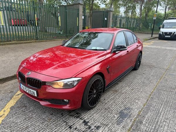 BMW 3-Series Saloon, Diesel, 2015, Red