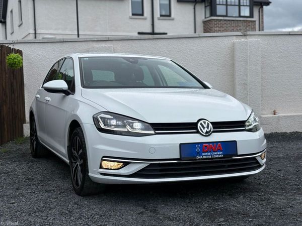 Volkswagen Golf Hatchback, Petrol, 2019, White