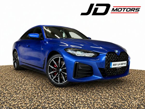BMW 4-Series Coupe, Diesel, 2022, Blue