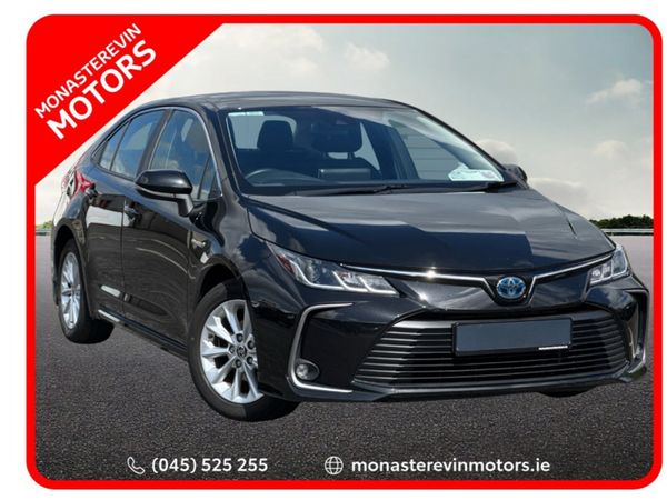 Toyota Corolla Saloon, Petrol Hybrid, 2021, Black