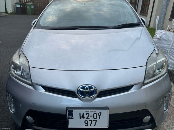 Toyota Prius Hatchback, Petrol Hybrid, 2014, Silver