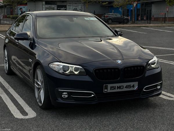 BMW 5-Series Saloon, Petrol, 2015, Blue