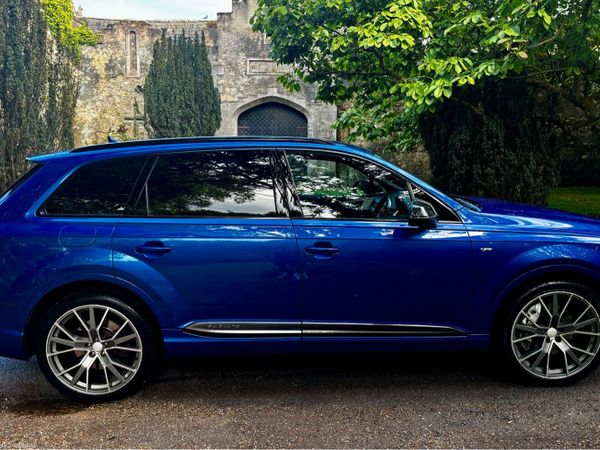 Audi Q7 SUV, Diesel, 2017, Blue