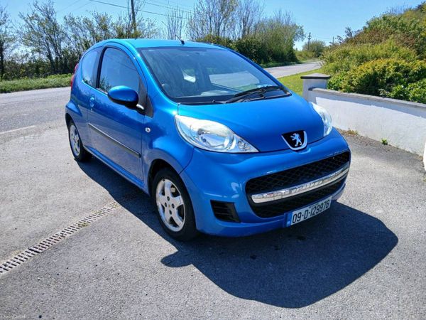 Peugeot 107 Hatchback, Petrol, 2009, Blue