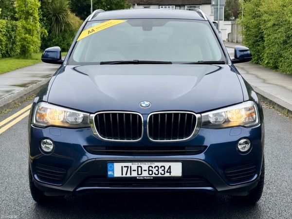 BMW X3 SUV, Diesel, 2017, Blue
