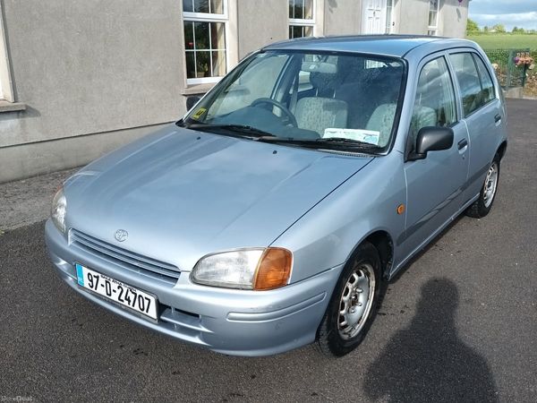 Toyota Starlet Hatchback, Petrol, 1997, Grey
