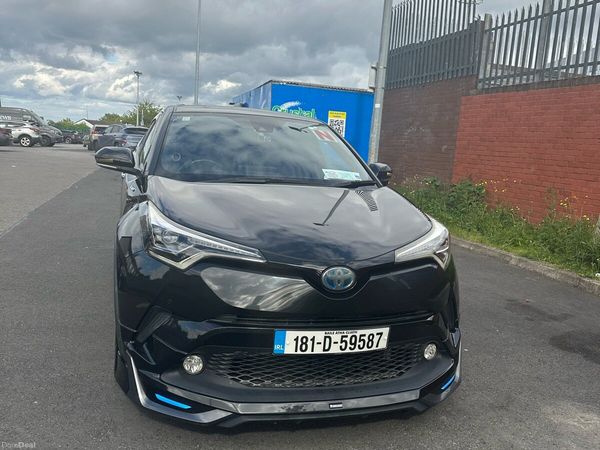 Toyota C-HR Hatchback, Petrol Hybrid, 2018, Black