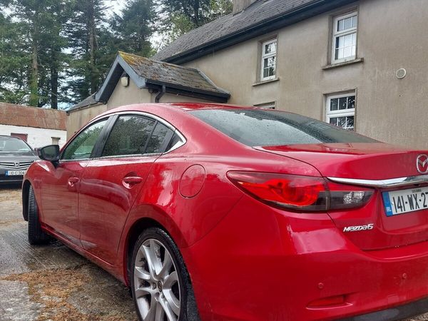 Mazda Mazda6 Saloon, Diesel, 2014, Red