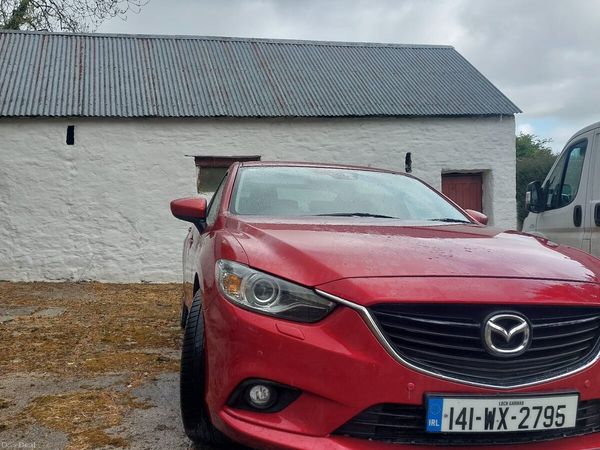Mazda Mazda6 Saloon, Diesel, 2014, Red