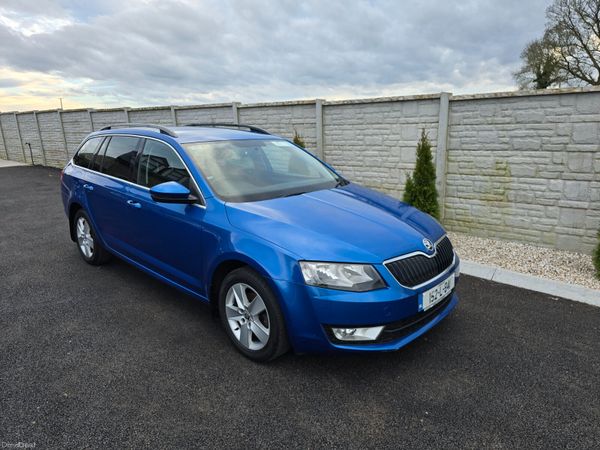 Skoda Octavia Estate, Diesel, 2015, Blue