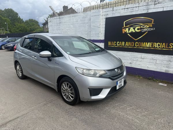 Honda Fit Hatchback, Petrol Hybrid, 2014, Silver