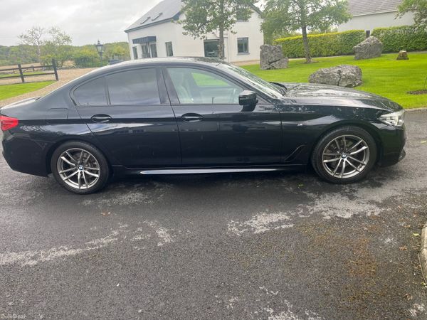 BMW 5-Series Saloon, Diesel, 2018, Black