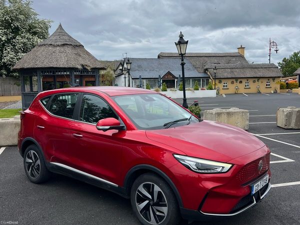 MG ZS Hatchback, Electric, 2022, Red