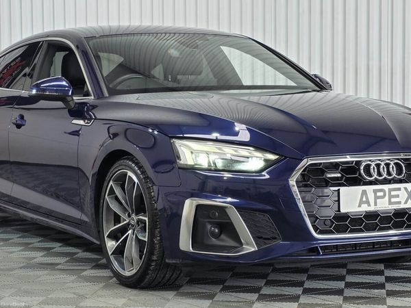 Audi A5 Hatchback, Diesel Hybrid, 2023, Blue