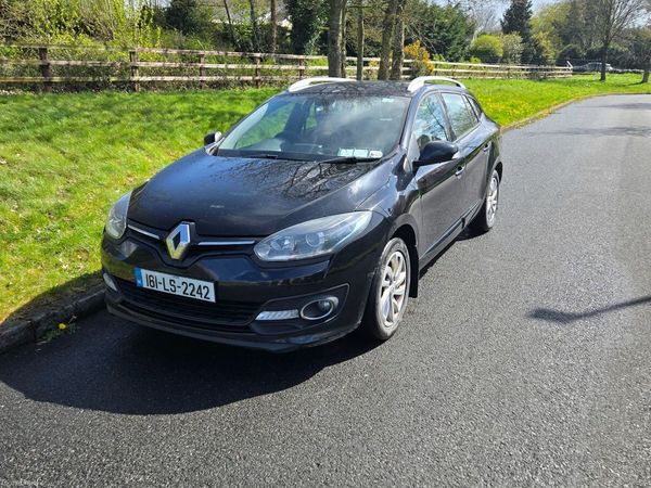 Renault Megane Estate, Diesel, 2016, Black