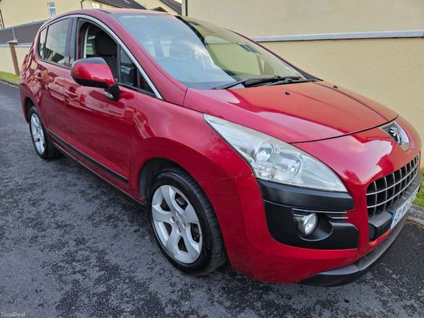 Peugeot 3008 Hatchback, Diesel, 2013, Red