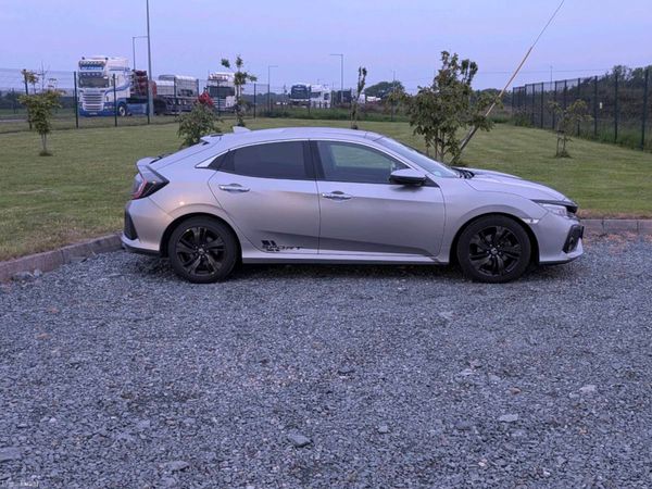 Honda Civic Hatchback, Petrol, 2019, Grey