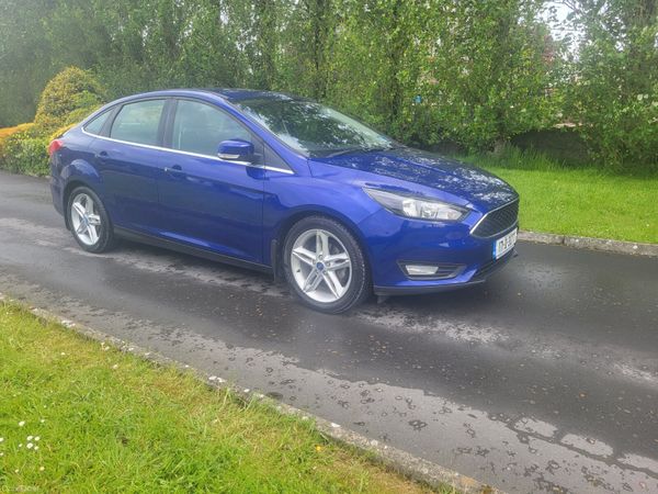 Ford Focus Saloon, Diesel, 2017, Blue
