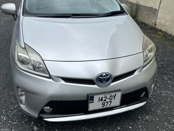 Toyota Prius Hatchback, Petrol Hybrid, 2014, Silver
