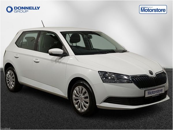 Skoda Fabia Hatchback, Petrol, 2020, White