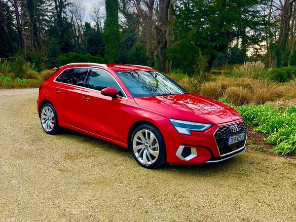 Audi A3 Hatchback, Petrol, 2021, Red