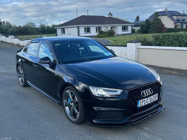 Audi A4 Saloon, Diesel, 2017, Black