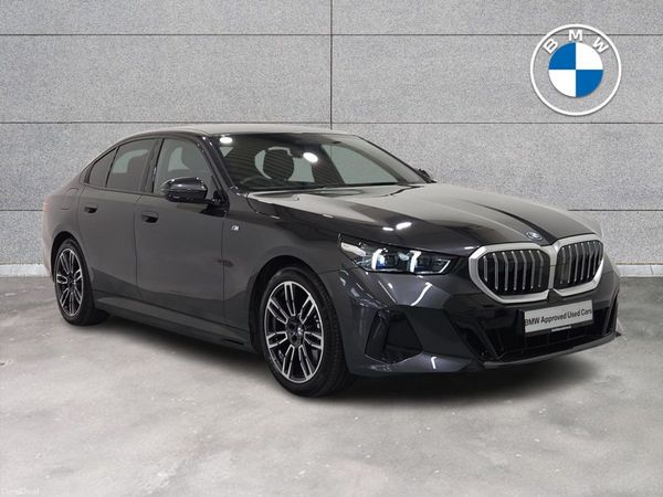 BMW 5-Series Saloon, Petrol Plug-in Hybrid, 2025, Grey