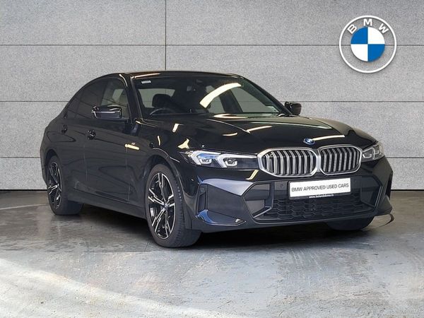 BMW 3-Series Saloon, Petrol Plug-in Hybrid, 2024, Black