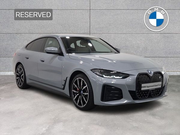 BMW i4 Hatchback, Electric, 2022, Grey