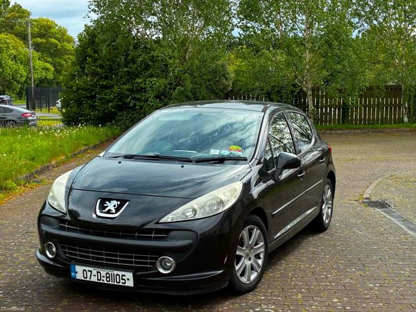 Peugeot 207 Hatchback, Petrol, 2007, Black
